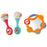 Tambourine and Maracas Baby Rattle Set