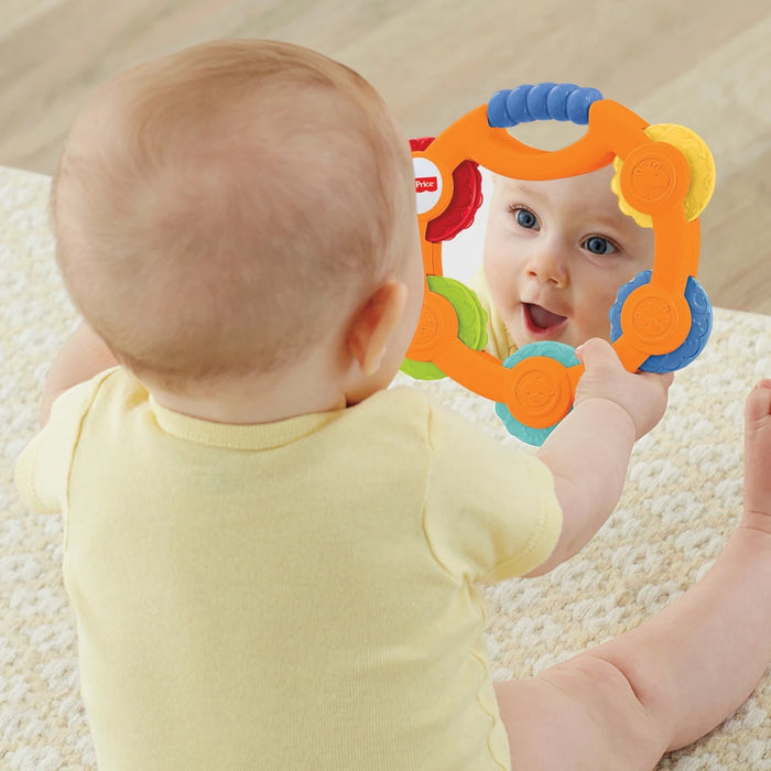 Tambourine and Maracas Baby Rattle Set