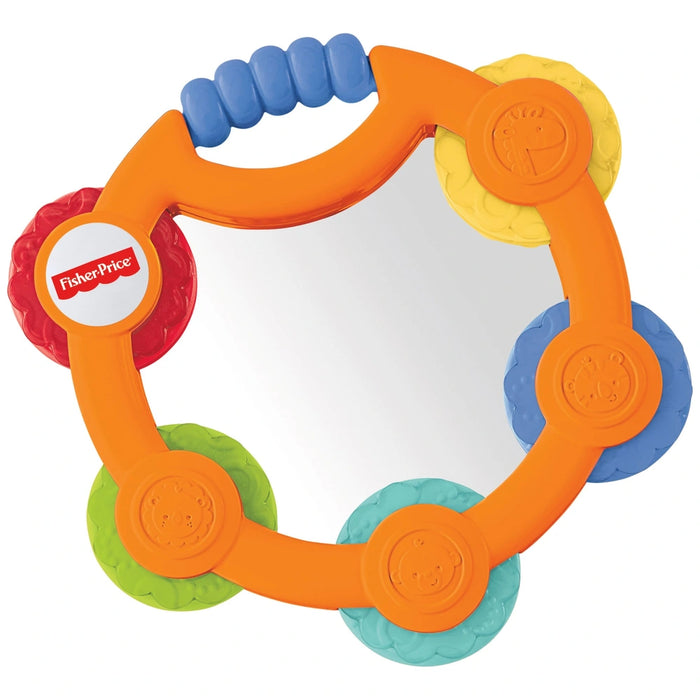 Tambourine and Maracas Baby Rattle Set