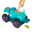 Hot Wheels Monster Trucks Car Chompin' Mega Wrex with Diecast Car 1:64 Scale