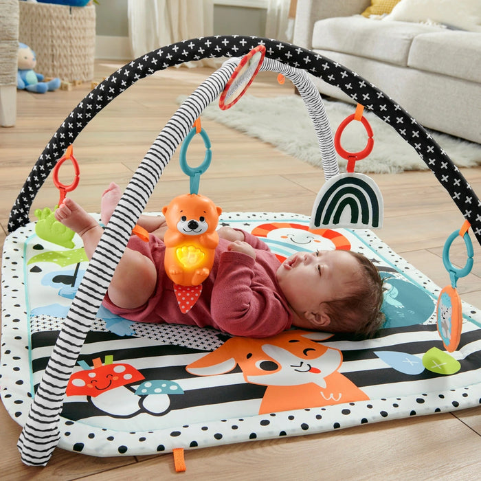 Fisher-Price 3-in-1 Music Glow and Grow Baby Gym
