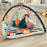 Fisher-Price Glow and Grow Kick & Play Piano Baby Gym Blue