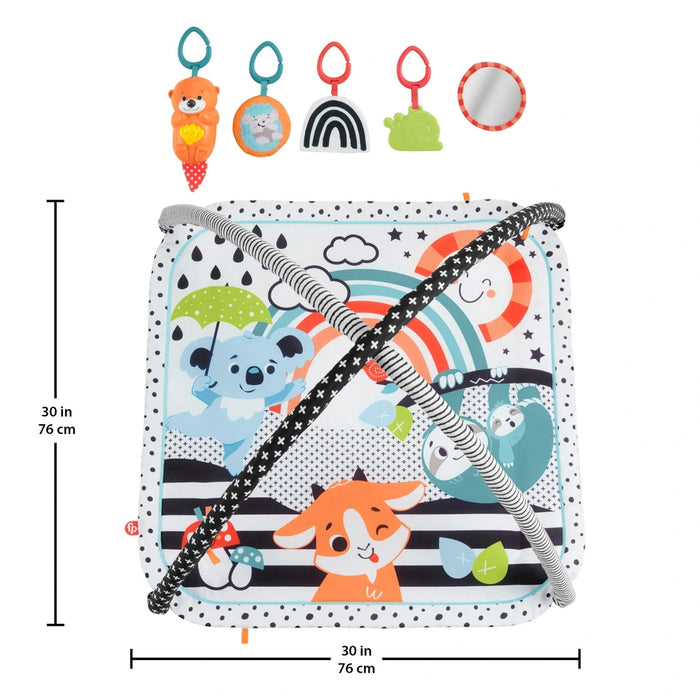 Fisher-Price 3-in-1 Music Glow and Grow Baby Gym