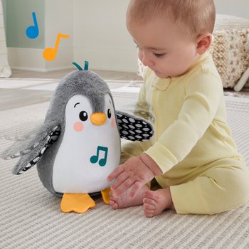 Fisher-Price Glow and Grow Kick & Play Piano Baby Gym Blue