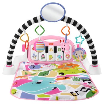 Fisher-Price Glow and Grow Kick & Play Piano Baby Gym Blue