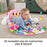 Fisher-Price Glow and Grow Kick & Play Piano Baby Gym Pink