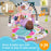 Fisher-Price Glow and Grow Kick & Play Piano Baby Gym Pink