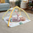 Fisher-Price Glow and Grow Kick & Play Piano Baby Gym Blue